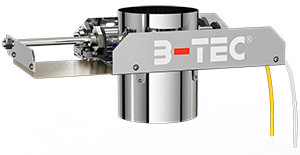 Pneumatic exhaust solvent saver